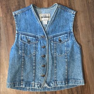 Vintage Levi Jean Jacket Vest